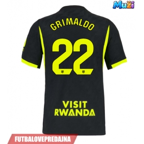 Lacne Muži Futbalové dres Atletico Madrid Alejandro Grimaldo #22 2026-27 Krátky Rukáv - Preč